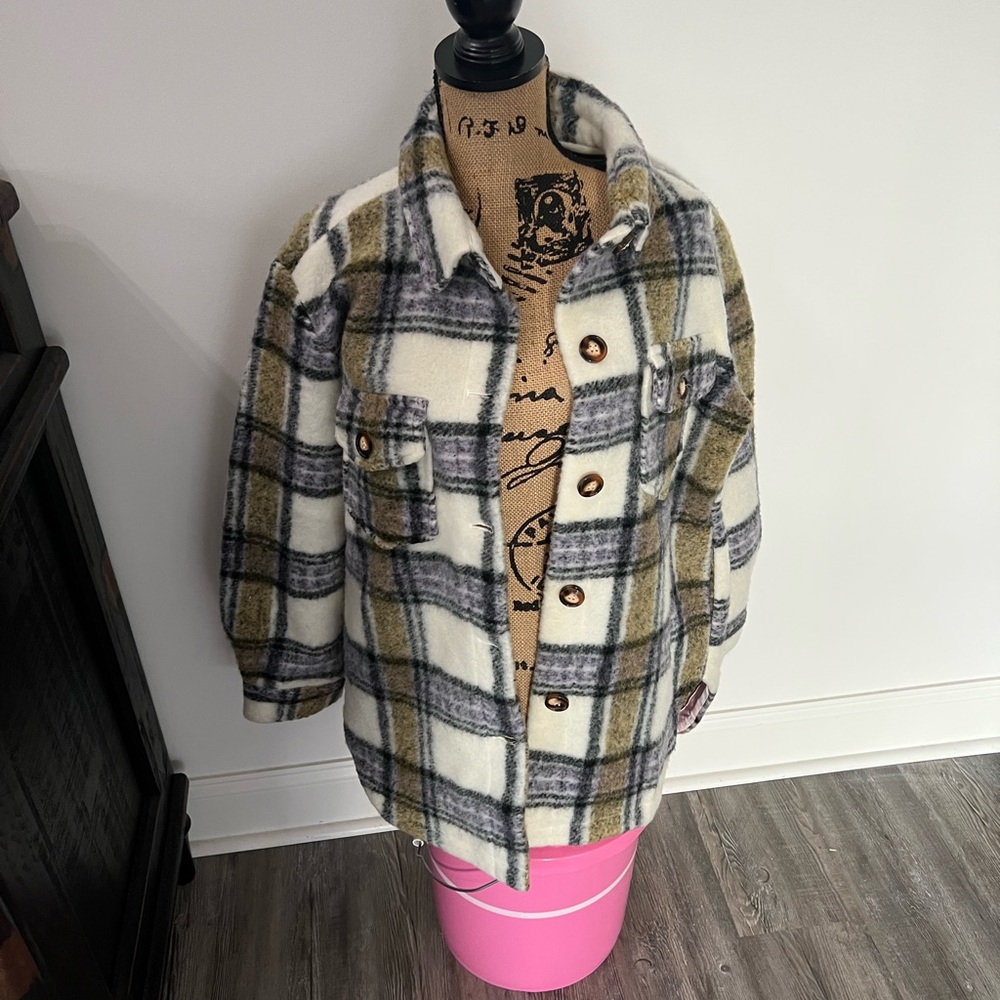 Cozy Plaid Jacket
